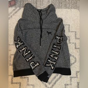 PINK Victoria’s Secret Bling Cowl neck sweater